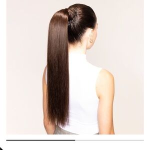 BELLAMI Long Brown Ponytail Extension